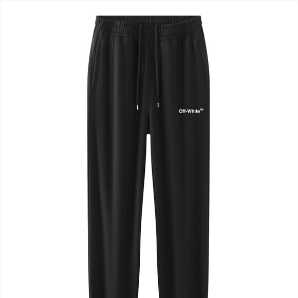Off-White Black Chain Arrow Slim Sweatpants - Picture 1 of 8